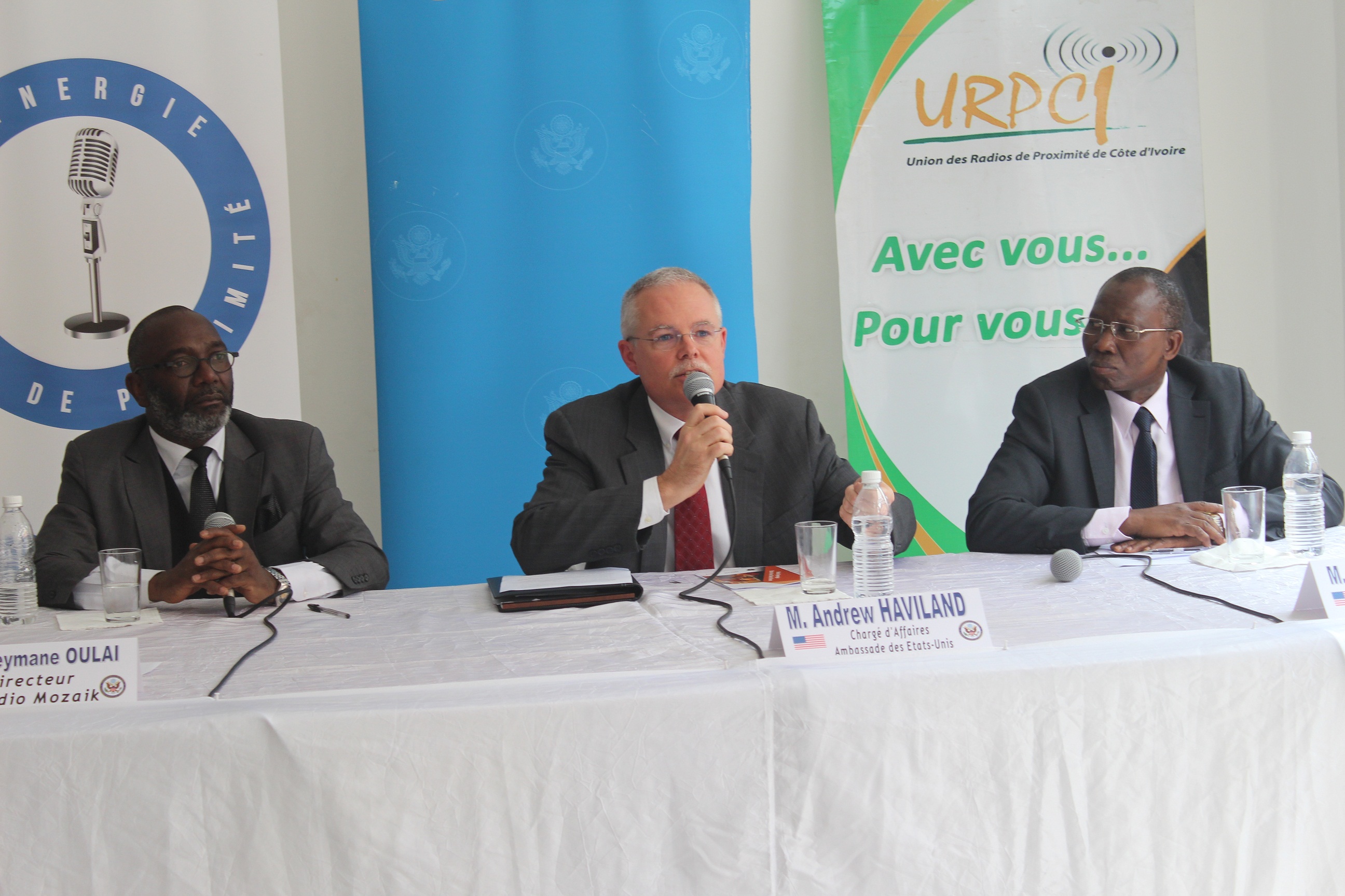 LANCEMENT DU PROJET ''RADIO SYNERGIE ETATS-UNIS - COTE D’IVOIRE''