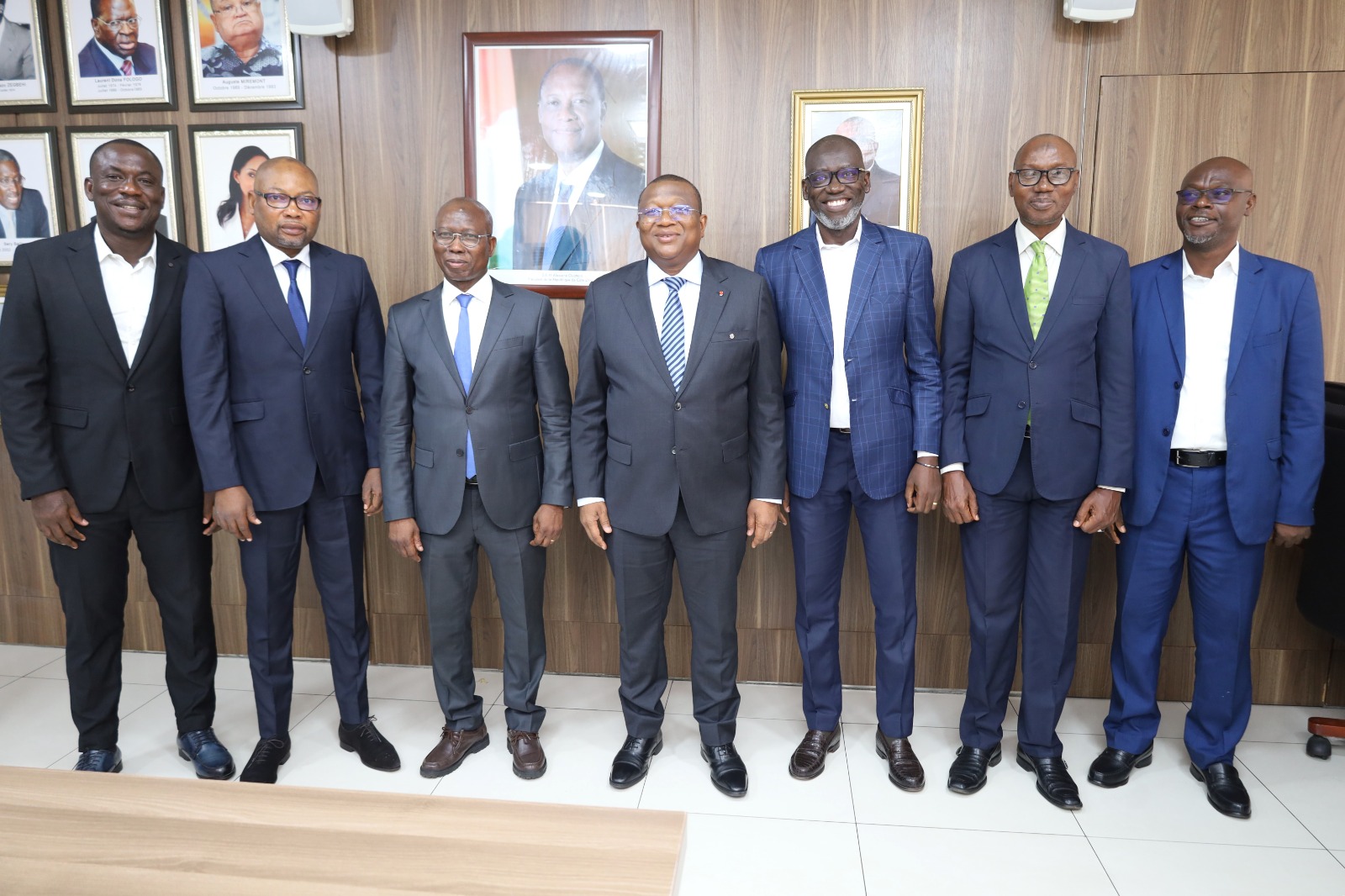 Audience : URPCI reçue par le Ministre de la Communication